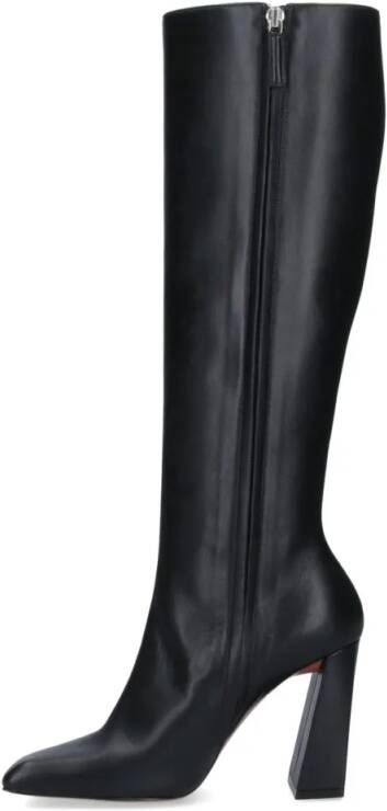 Amina Muaddi Boots "Marine" Boots – Black in zwart