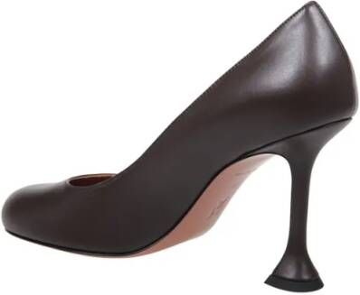 Amina Muaddi Hoge hakken Iris Pump 95 in bruin