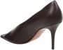 Amina Muaddi Hoge hakken Julianne Peep Toe Pump 90 in bruin - Thumbnail 1