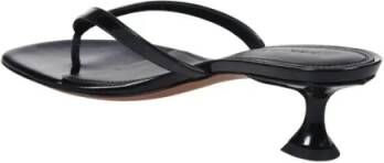 Amina Muaddi Sandalen Juliette 45 Thong in zwart