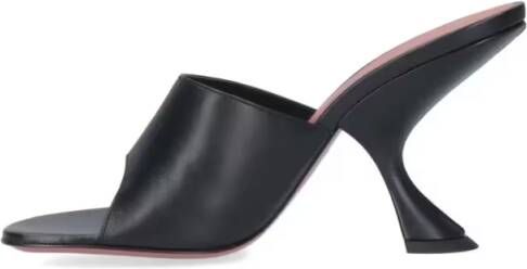 Amina Muaddi Sandalen "Lupita Slipper" Sandals Black in zwart