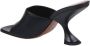 Amina Muaddi Sandalen Taylor 90 Slipper in zwart - Thumbnail 1