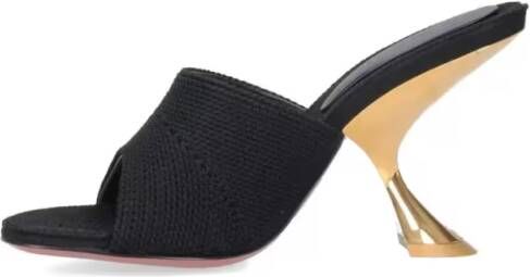 Amina Muaddi Sandalen "Taylor" Pumps Black in zwart