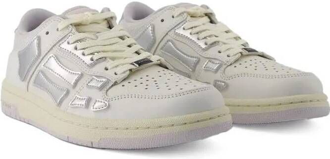 Amiri Low-Top Sneakers Metallic Skel Top Low Sneakers Synthetic White in wit