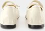 Anine Bing Ballerinas Jolie Leather White in wit - Thumbnail 2