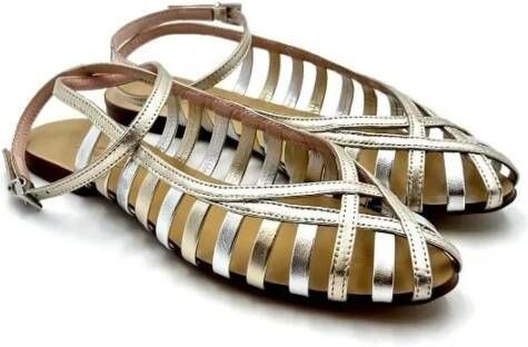 Anna F. Sandalen Versatile Strappy Sandal in grijs