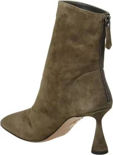 Aquazzura Boots Amore Bootie 75 in groen