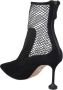 Aquazzura Boots Dawn Mesh Bootie 85 in zwart - Thumbnail 1