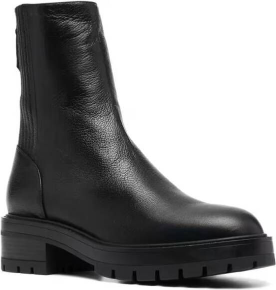 Aquazzura Boots Saint Honore Combat Bootie in zwart - Foto 2