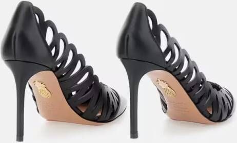 Aquazzura Hoge hakken Peep Pump 85 in zwart
