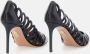 Aquazzura Hoge hakken Peep Pump 85 in zwart - Thumbnail 1