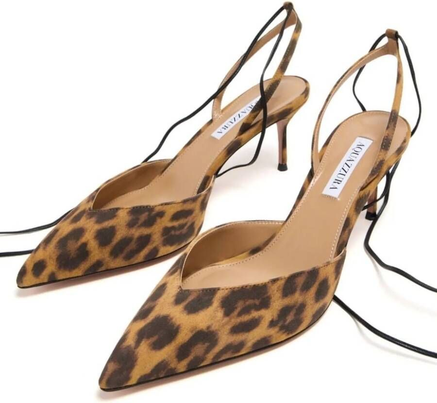 Aquazzura Hoge hakken Pumps Brown in bruin