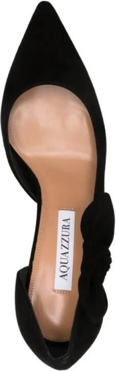 Aquazzura Hoge hakken Very Bow Tie Pump 85 in zwart