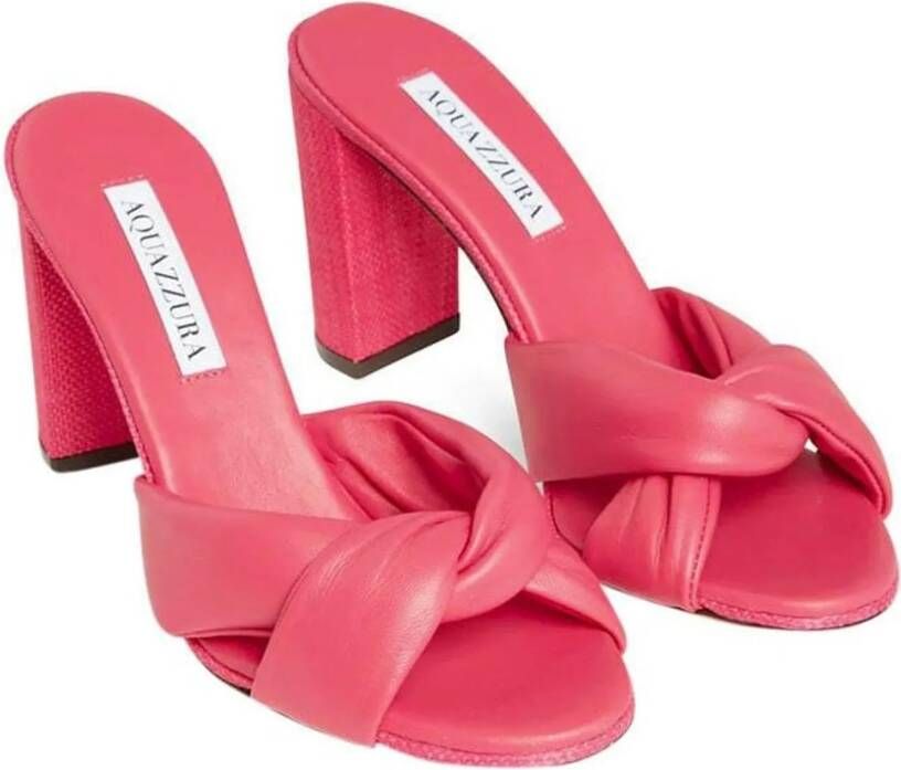 Aquazzura Sandalen Sandal Pink in poeder roze