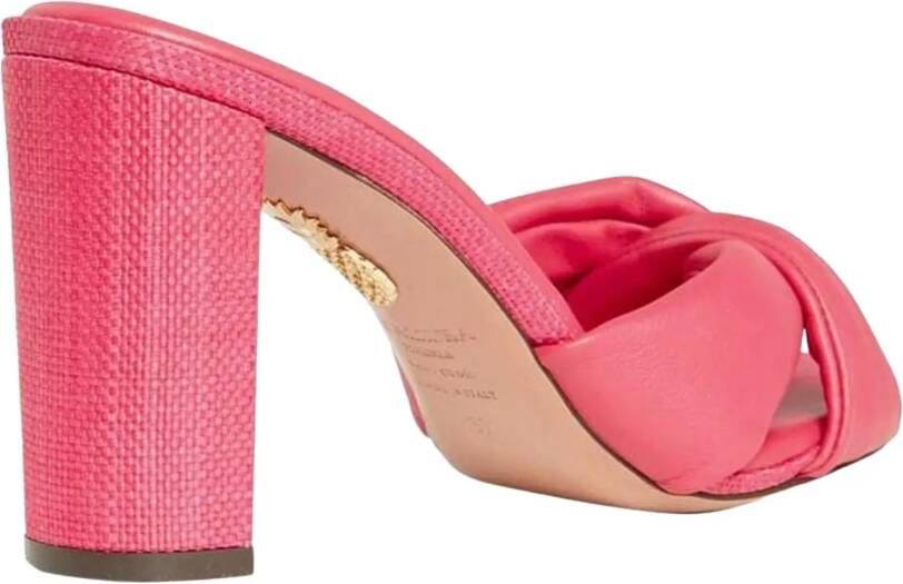 Aquazzura Sandalen Sandal Pink in poeder roze