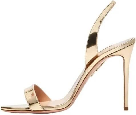 Aquazzura Sandalen So Nude Sandal 105 in beige