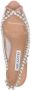 Aquazzura Sandalen Temptation Crystal 75Mm Sandal in roze - Thumbnail 2
