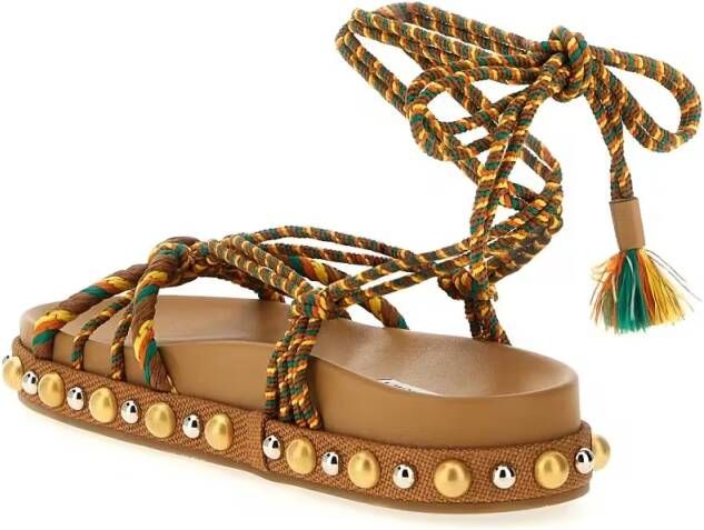 Aquazzura Sandalen 'Tropical' Sandals in bruin