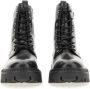 Ash Boots Black Leather Amphibian With Rugged Sole in zwart - Thumbnail 1