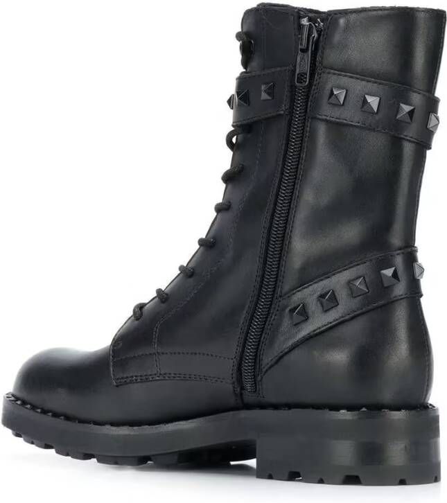 Ash Boots Witch Bis Biker Boots in zwart