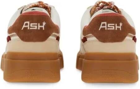 Ash Low-Top Sneakers Calf Leather Sneakers With Woven Laces in meerkleurig