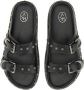 Ash Sandalen Black Calf Leather "Urus" Sandals in zwart - Thumbnail 1