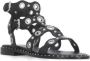 Ash Sandalen Black Leather Pop Up Sandals in zwart - Thumbnail 2