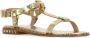 Ash Sandalen Golden Leather Patsy Bis Sandals in goud - Thumbnail 2