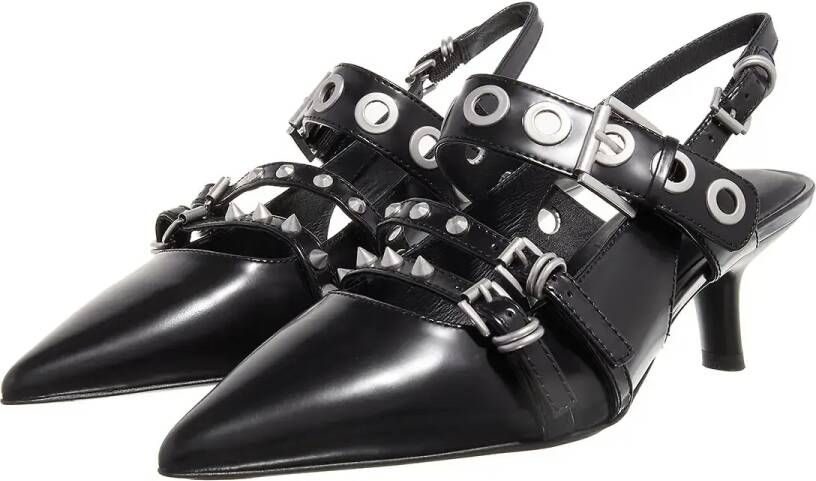 Ash Sandalen met hak Babel02 in zwart