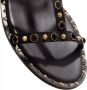 Ash Zwarte Leren Sandalen met Studs Black Dames - Thumbnail 2