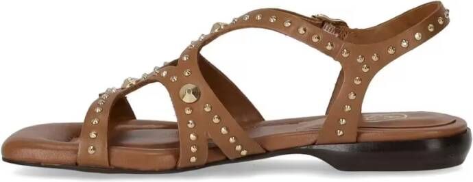 Ash Sandalen Ruby Cinnamon Flat Sandal in bruin