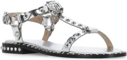 Ash Sandalen Silver Patsy Leather Sandal in zilver