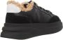 Ash Zwarte Leren Sneakers met Geperforeerde Details Black Dames - Thumbnail 5