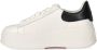 Ash Witte Leren Sneakers met Contrasterende Hiel White Dames - Thumbnail 4