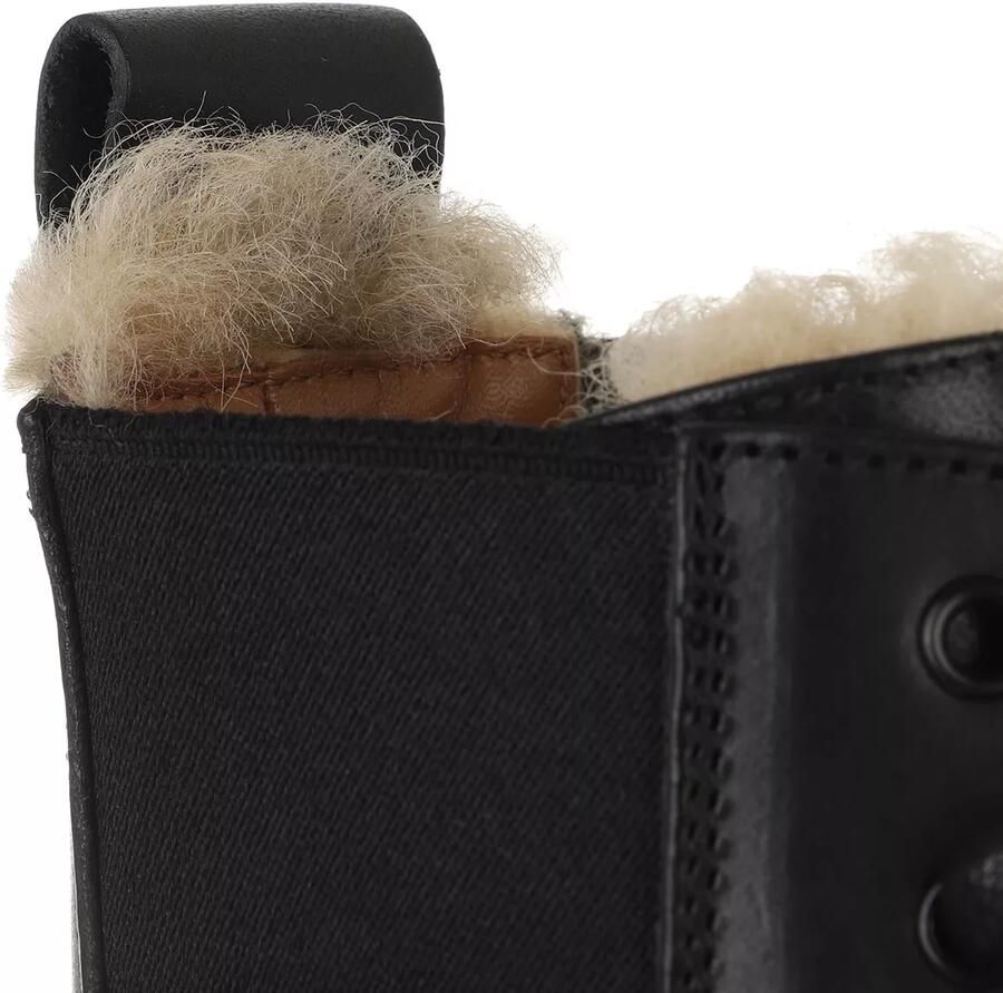 ATP Atelier Boots & laarzen Pesaro Black Vanilla Vacchetta Shearling in zwart