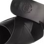 ATP Atelier Slippers Mid Heel Sandal in zwart - Thumbnail 1