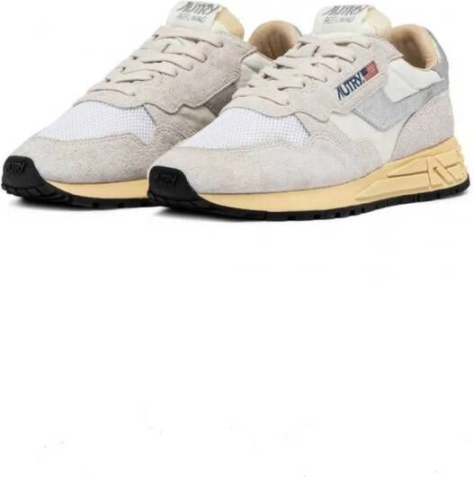 Autry Witte Zilveren Sneakers Lichtgewicht Hardloopschoenen - Foto 8