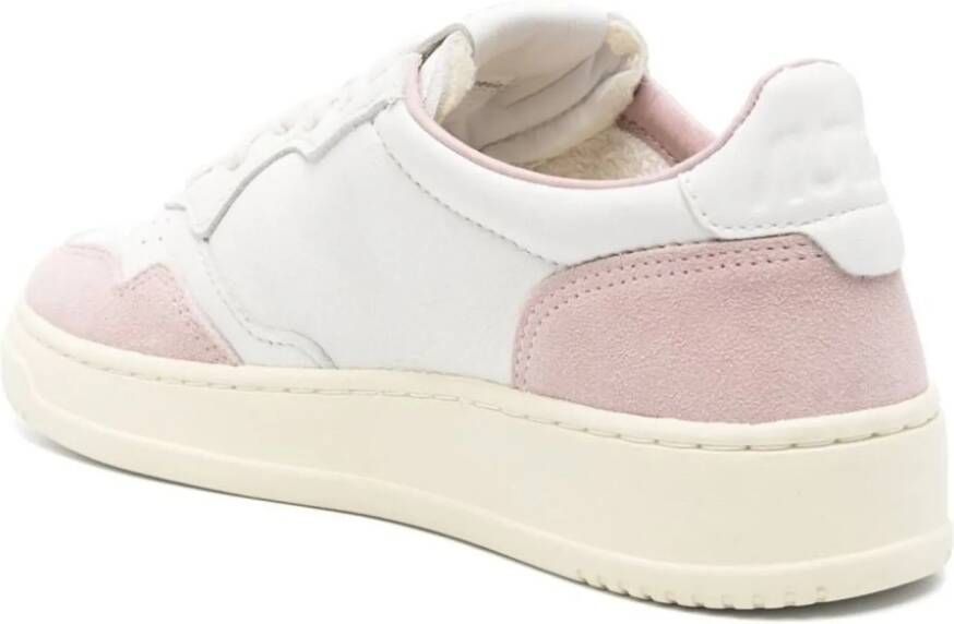 Autry Low-Top Sneakers medalist low divers in poeder roze