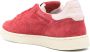 Autry Lage Platte Suède Sneaker met Contrasterende Hiel Red Dames - Thumbnail 2