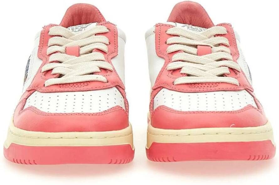 Autry Low-Top Sneakers Orange in oranje