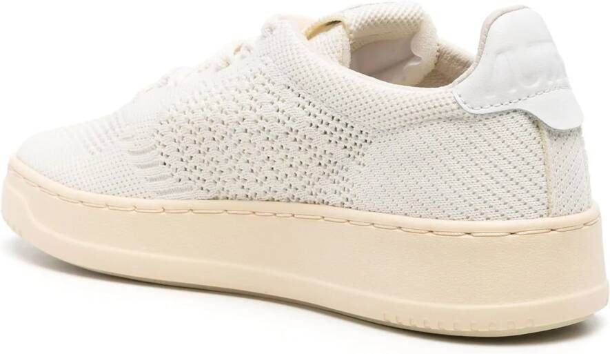 Autry Low-Top Sneakers Whiteivory in beige