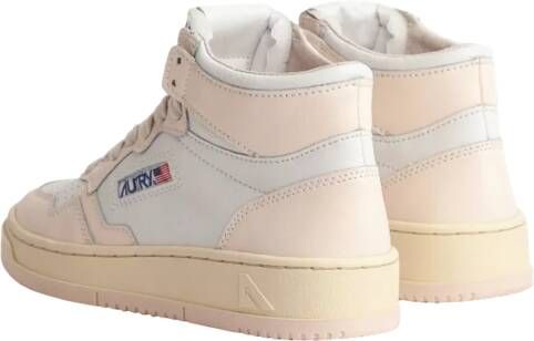 Autry International Sneakers Medalist Mid Wom Wht Dun in beige