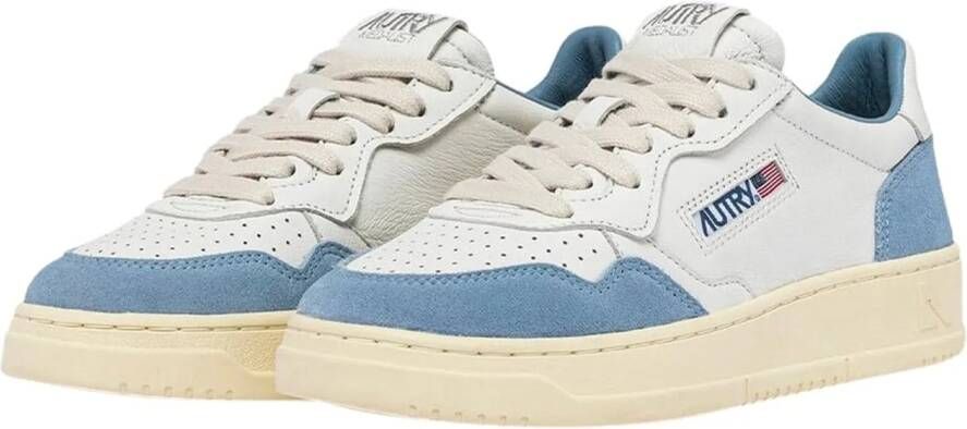 Autry Low-Top Sneakers baskets medaillees 4 in wit