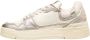 Autry Low-Top Sneakers Clc Low Sneakers With Metallic Accents in wit - Thumbnail 3