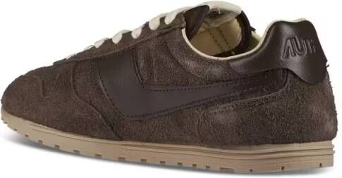 Autry Low-Top Sneakers Contemporary Suede And Leather Sneakers in zwart