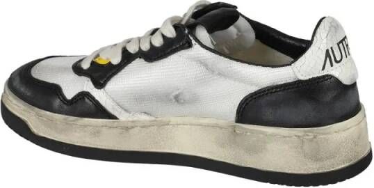 Autry Low-Top Sneakers Genuine Leather Sup Vint Sneakers in zwart