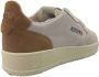 Autry Low-Top Sneakers Low-Top Suede And Leather Sneakers With Contrastin in grijs - Thumbnail 1