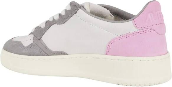 Autry Low-Top Sneakers Medalist Light Grey Suede Sneakers in wit
