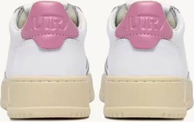 Autry Low-Top Sneakers Medalist Low Leat Wht Polignac Sneakers in wit