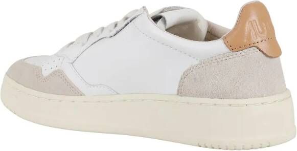 Autry Low-Top Sneakers Medalist Low Leather-Upper Sneakers in wit
